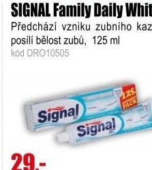 Zubní pasta SIGNAL Family Daily White 125 ml
