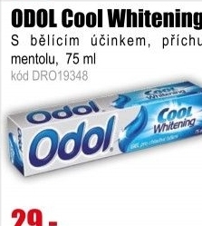 Zubní pasta ODOL Cool White gel 75 ml