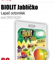 BIOLIT Jablíčko lapač octomilek 1ks