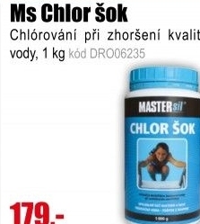 Ms Chlor šok 1 kg