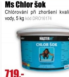 Ms Chlor šok 5 kg