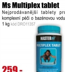 Ms Chlor Multiplex tablet 1kg, multitablety 4v1