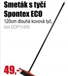 Smeták Spontex ECO s tyčí