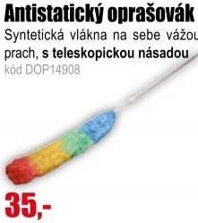 Oprašovák antistatický teleskopický