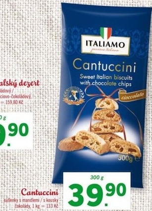 Sušenky Cantuccini Italiamo