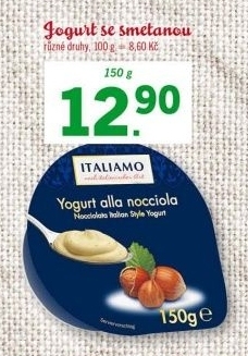 Jogurt se smetanou Italiamo