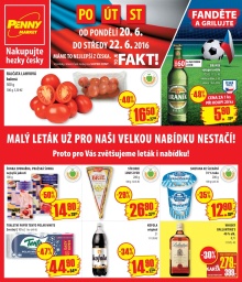 akční leták Penny Market 20.6.2016-22.6.2016