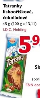 Oplatky Tatranky Sedita