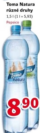 Přírodní voda Toma Natura