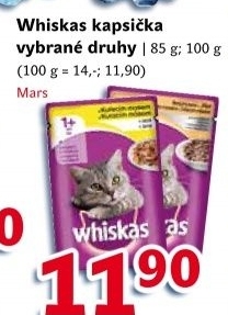 Kapsičky pro kočky Whiskas