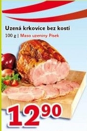 Uzená krkovice bez kosti Maso uzeniny Písek