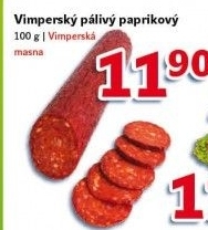 Paprikový salám pálivý Vimperská masna