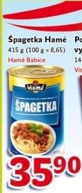 Špagetka Hamé