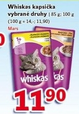 Kapsičky pro kočky Whiskas
