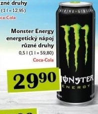 Energetický nápoj Monster Energy