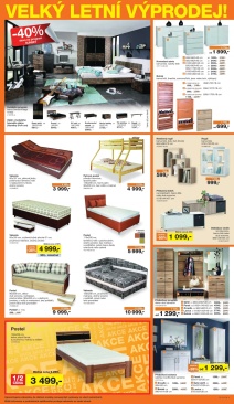 akční leták Sconto nábytek 22.6.2016-19.7.2016