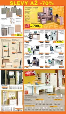 akční leták Sconto nábytek 22.6.2016-19.7.2016
