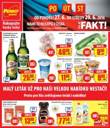 akční leták Penny Market 27.6.2016-29.6.2016