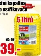 Směs do ostřikovačů letní Rox