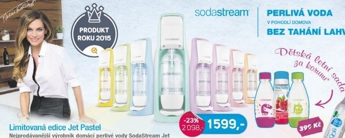 Výrobník sody Jet Sodastream