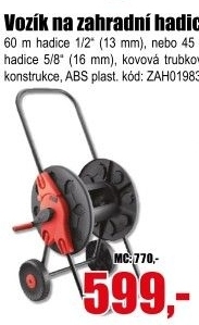 Vozík na zahradní hadici 8876482 Extol Premium