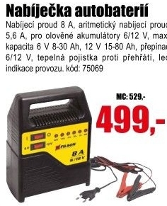 Nabíječka autobaterii Filson