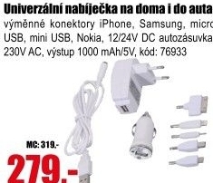 USB nabíječka Compass