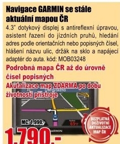 Navigace nüvi 42 lifetime Garmin