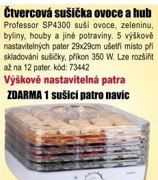 Sušička ovoce Professor SP4300
