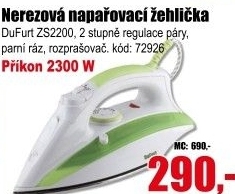 Žehlička ZS2200 DuFurt