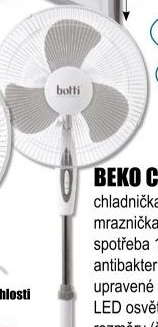 Stojanový ventilátor Botti