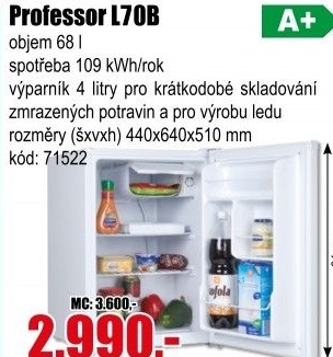 Chladnička Professor L70B