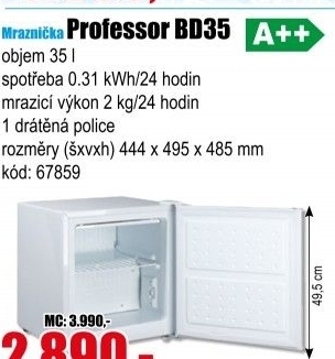 Mraznička Professor BD35