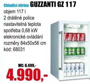 Chladící vitrína Guzzanti GZ 117