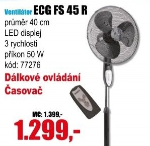 Ventilátor ECG FS 45 R