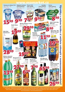 akční leták ESO MARKET 6.7.2016-17.7.2016