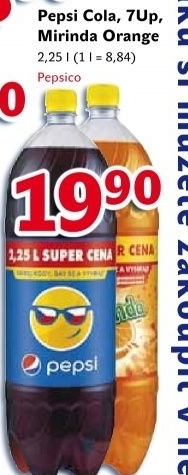 Limonáda Pepsi