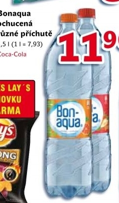 Ochucená voda Bonaqua