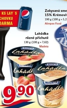 Dezert lahůdka Madeta