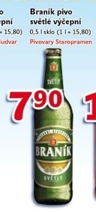 Pivo světlé výčepní 10° Braník