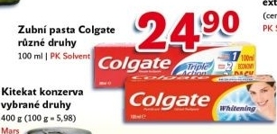 Pasty na zuby Colgate