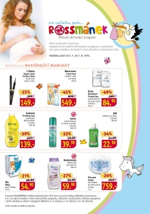 akční leták ROSSMANN drogerie 4.7.2016-7.8.2016