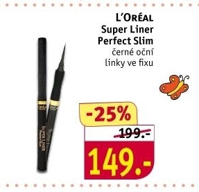 Oční linky ve fixu Super Liner Perfect Slim L'oreal