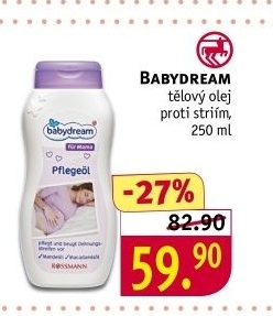 Olej tělový pečující pro maminky Babydream