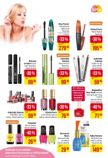 akční leták Teta drogerie 7.7.2016-16.7.2016