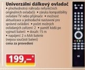 Univerzální dálkový ovladač