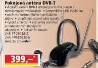 Pokojova anténa DVB-T Emos