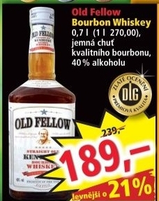 Bourbon Whisky Old Fellow