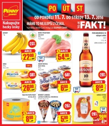akční leták Penny Market 11.7.2016-13.7.2016