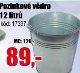 Plechový kbelík